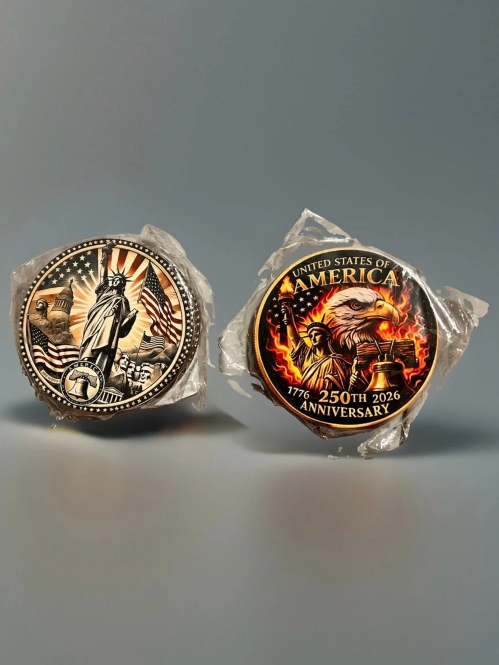 America 250th Anniversary Coaster set